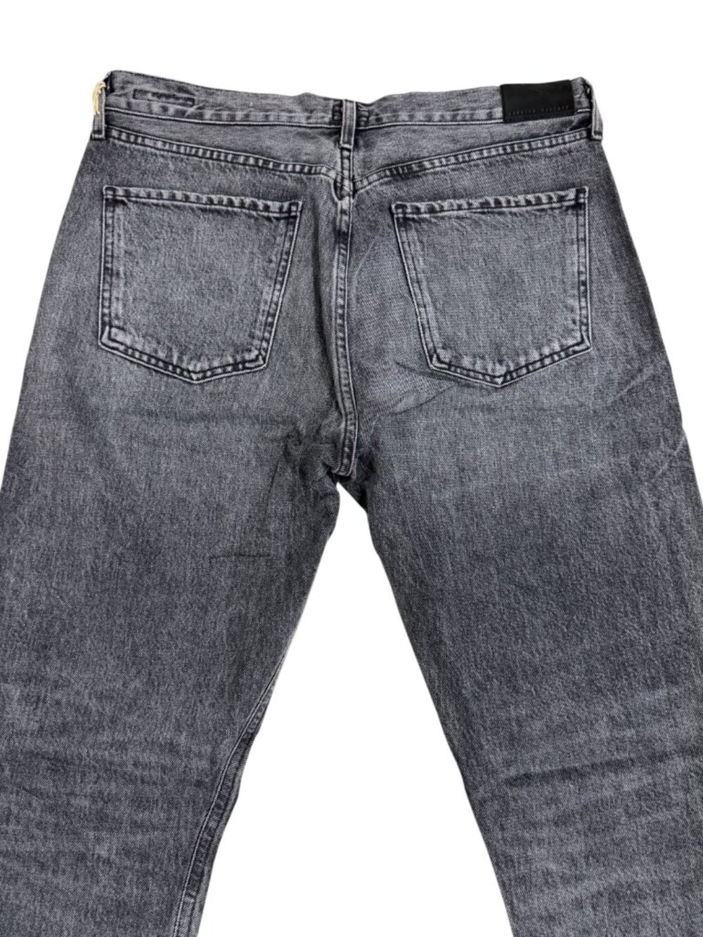 🆕 Citizens of Humanity Charlotte High Rise Straight Jeans Grayscale Wash $278🏷 - Picture 9 of 12